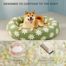 Calming Donut Dog Bed - Anti - Anxiety Plush Comfort - DreammyDoggie