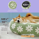 Calming Donut Dog Bed - Anti - Anxiety Plush Comfort - DreammyDoggie
