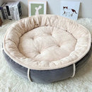 Cozy Corduroy Dog Bed - Plush Comfort for Pets - DreammyDoggie