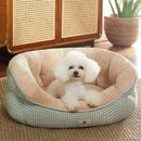 Cozy Plaid Dog Bed for All Seasons - Small Breeds - DreammyDoggie
