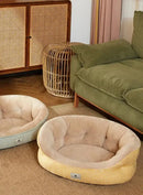 Cozy Plaid Dog Bed for All Seasons - Small Breeds - DreammyDoggie