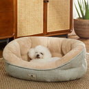 Cozy Plaid Dog Bed for All Seasons - Small Breeds - DreammyDoggie