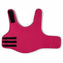DreammyDoggie rose red reflective anti-anxiety dog vest with adjustable hook-and-loop straps for a secure fit.
