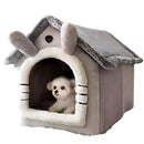 Foldable Dog Bed Cozy Arctic House Retreat - DreammyDoggie
