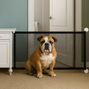 Foldable Pet Mesh Gate – Safe and Portable Dog Barrier - DreammyDoggie