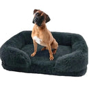 Large Sofa Dog Bed Orthopedic Fluffy Bear - DreammyDoggie