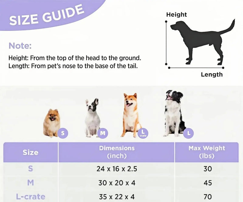Ultimate Comfort Large Dog Bed with Orthopedic Support - DreammyDoggie
